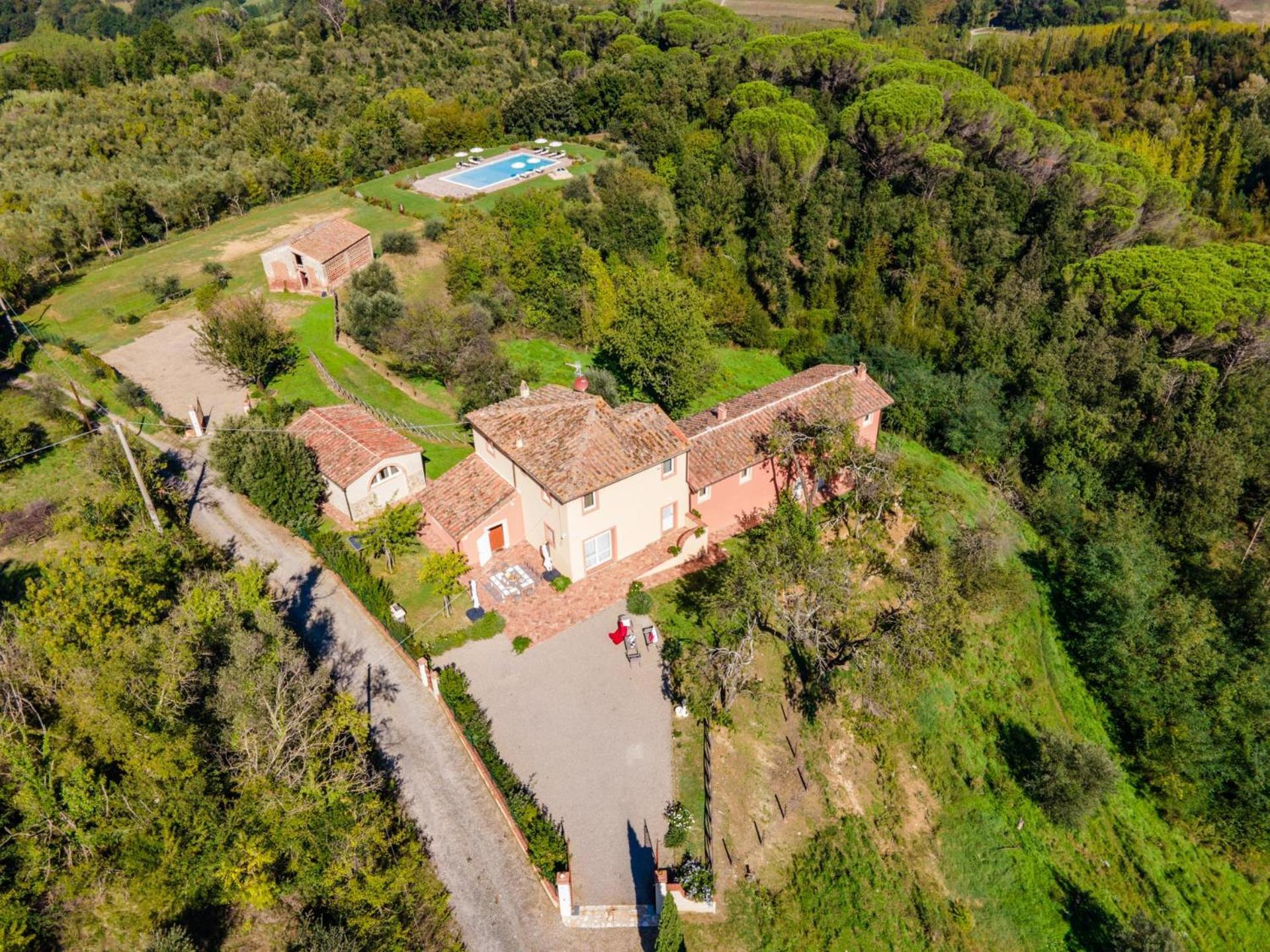 Gorgeous Villa Peccioli, With Private Pool, Ac, Wifi Legoli Exterior photo